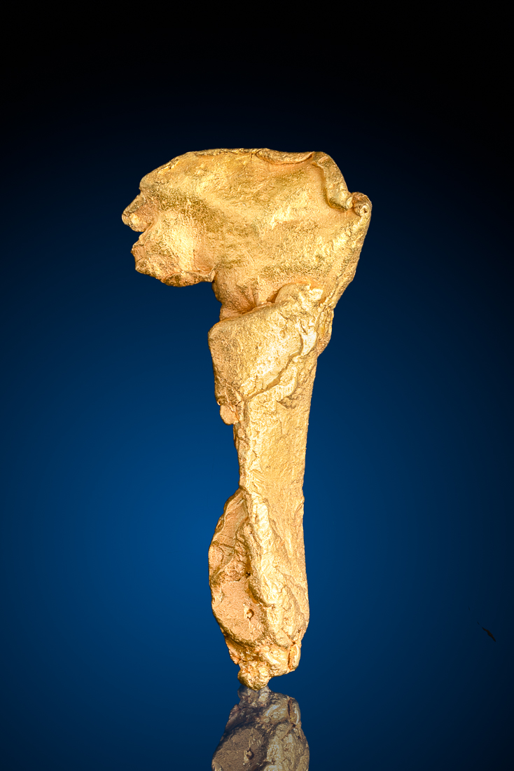 (image for) Gorgeous, Monumental Natural Gold Nugget - CA - 4.84 grams